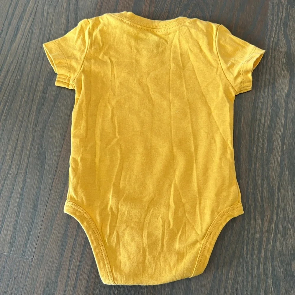 Carter’s 2-Piece Baby Car Outfit Set Yellow Gray 6M